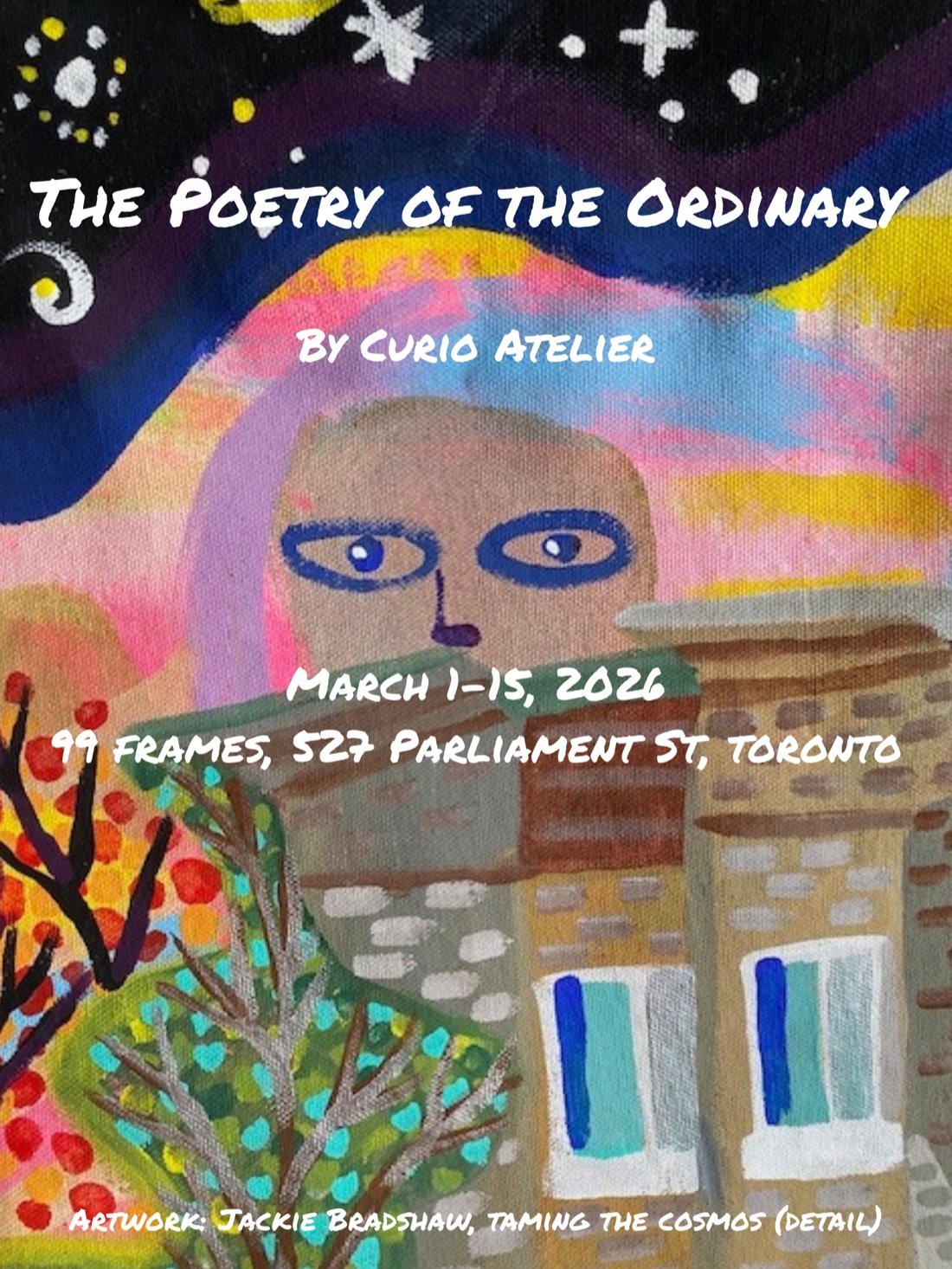 The Poetry of the Ordinary exhibition poster